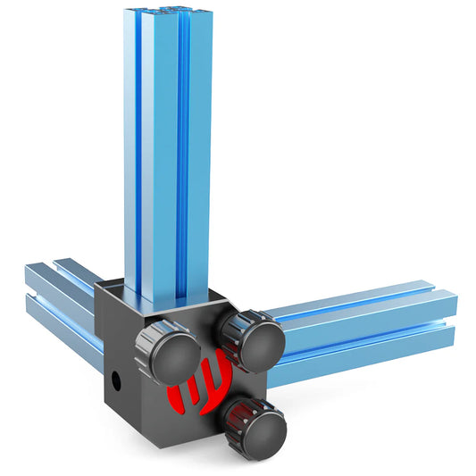 CNC Right Angle Holder for Frame Assembly