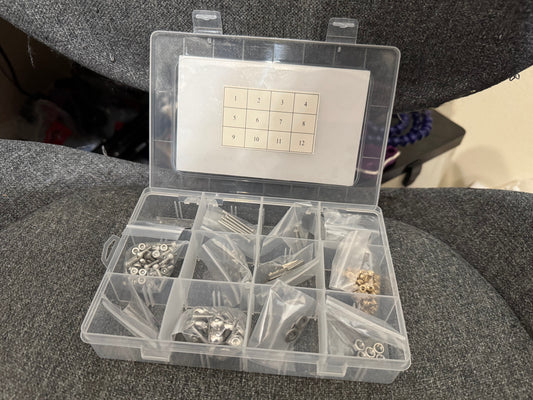 Box Turtle Stainless Fastener Kit