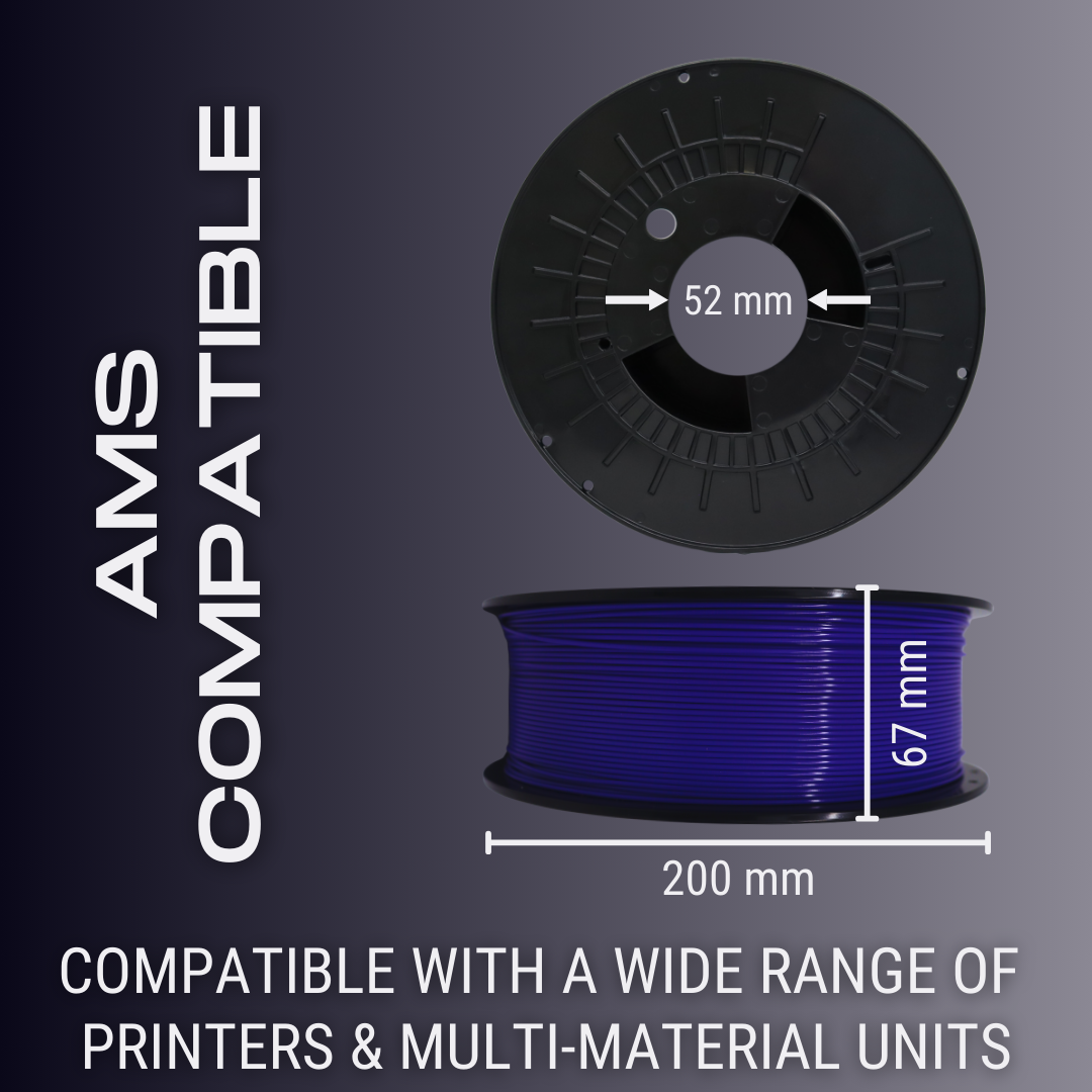 Hi-Vis Yellow AF 1.75mm PCTG Filament Made in the USA!