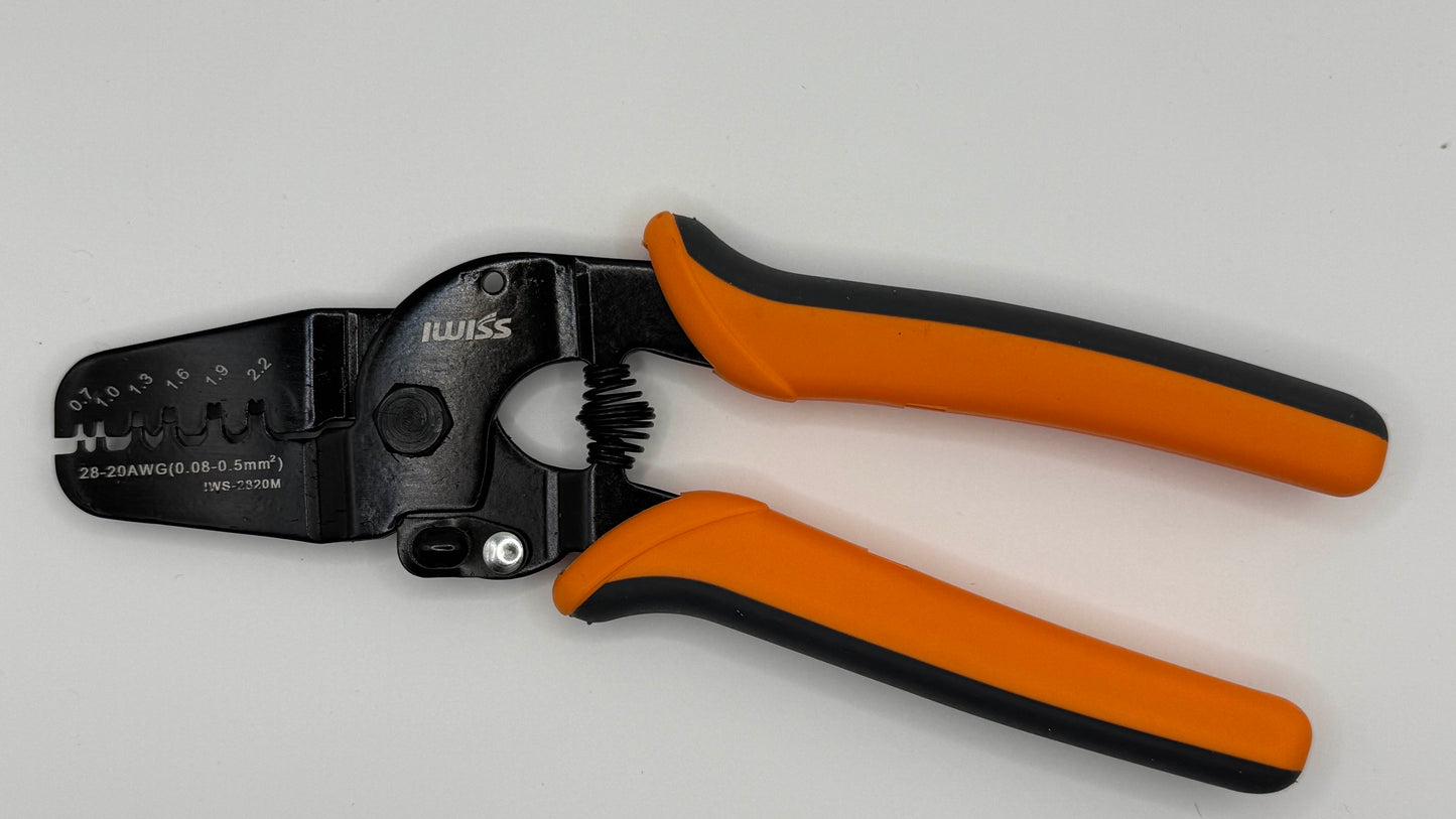 IWISS 2820M - Mini Micro Open Barrel Crimping Pliers