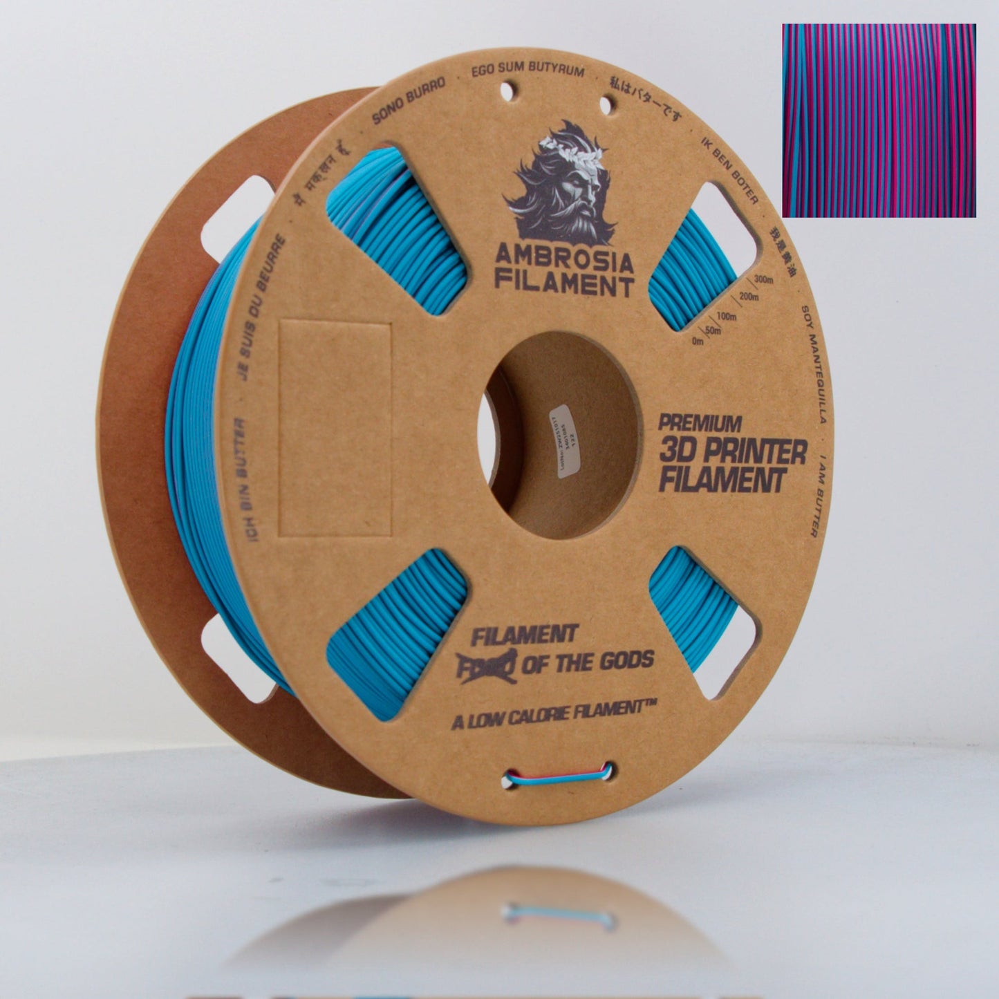 AMBROSIA ASA Filament of the Gods - 1KG Bambu AMS Friendly Cardboard Spools Premium 3D Printing Filament House ASA
