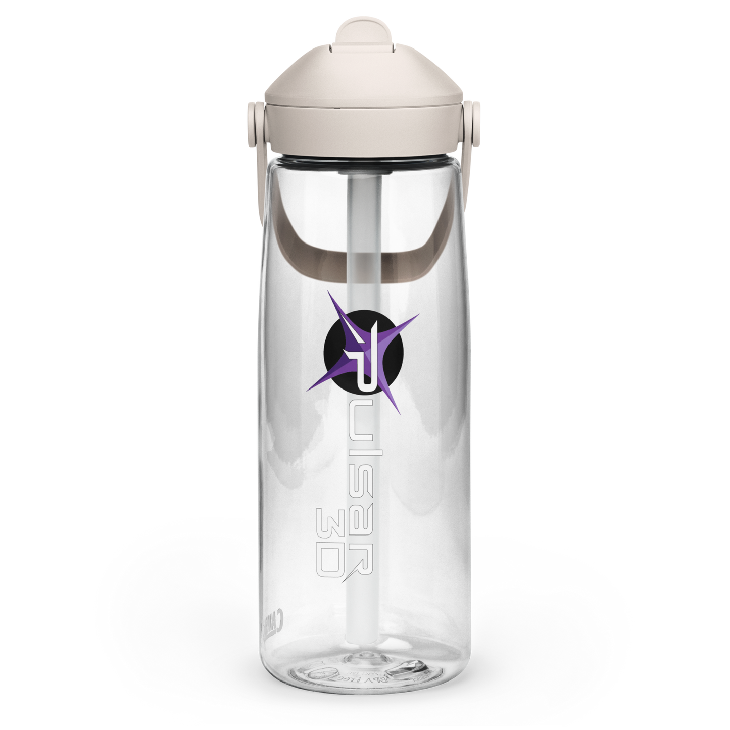 Pulsar3D Flip Straw Water Bottle