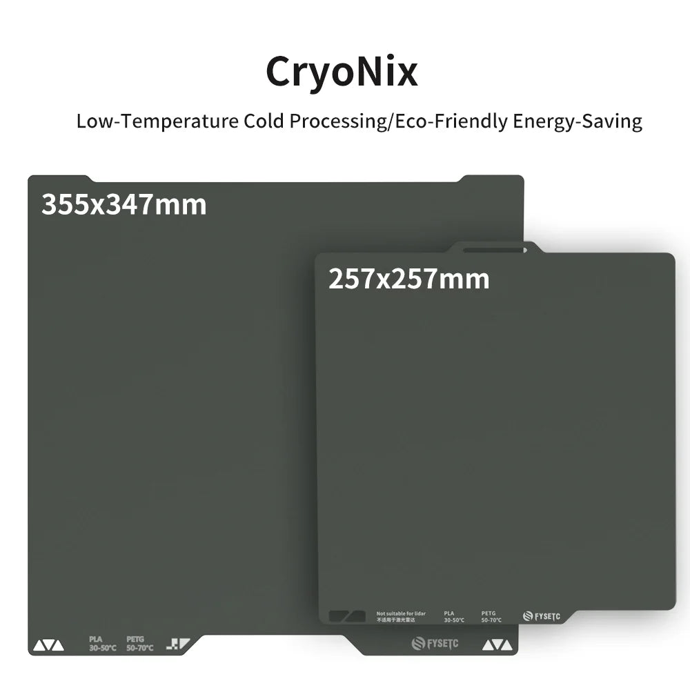 Fysetc CryoNix Build Plate for Bambu Lab