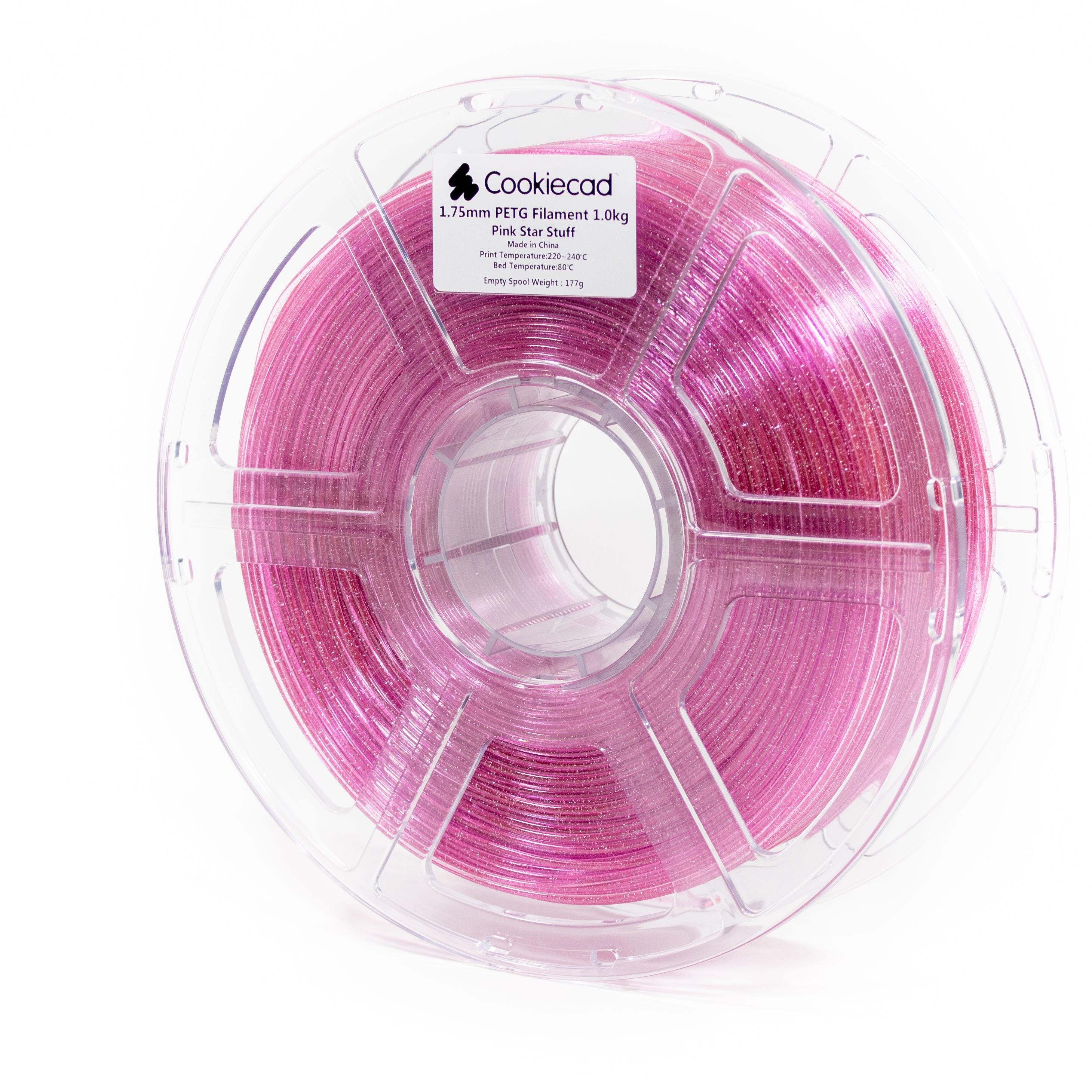 PETG Pink Star Stuff PETG Filament 1.75mm, 1kg – Pulsar3D