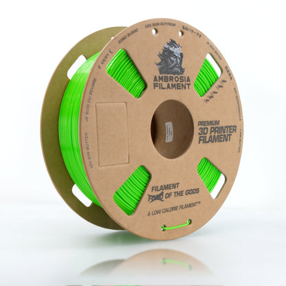 AMBROSIA PETG Filament of the Gods - 1KG Bambu AMS Friendly Cardboard Spools Premium 3D Printing Filament