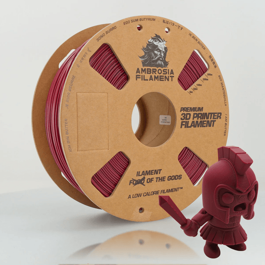 AMBROSIA PLA Filament of the Gods - 1KG Bambu AMS Friendly Cardboard Spools Premium 3D Printing Filament